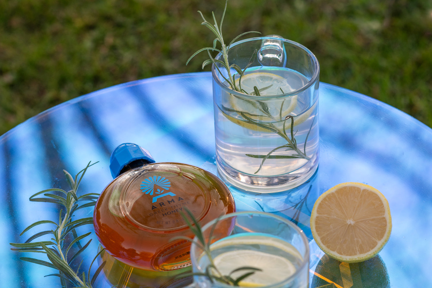Lemon Water, Rosemary & Arma Greek Thyme Honey — A Morning Ritual Worth Savouring